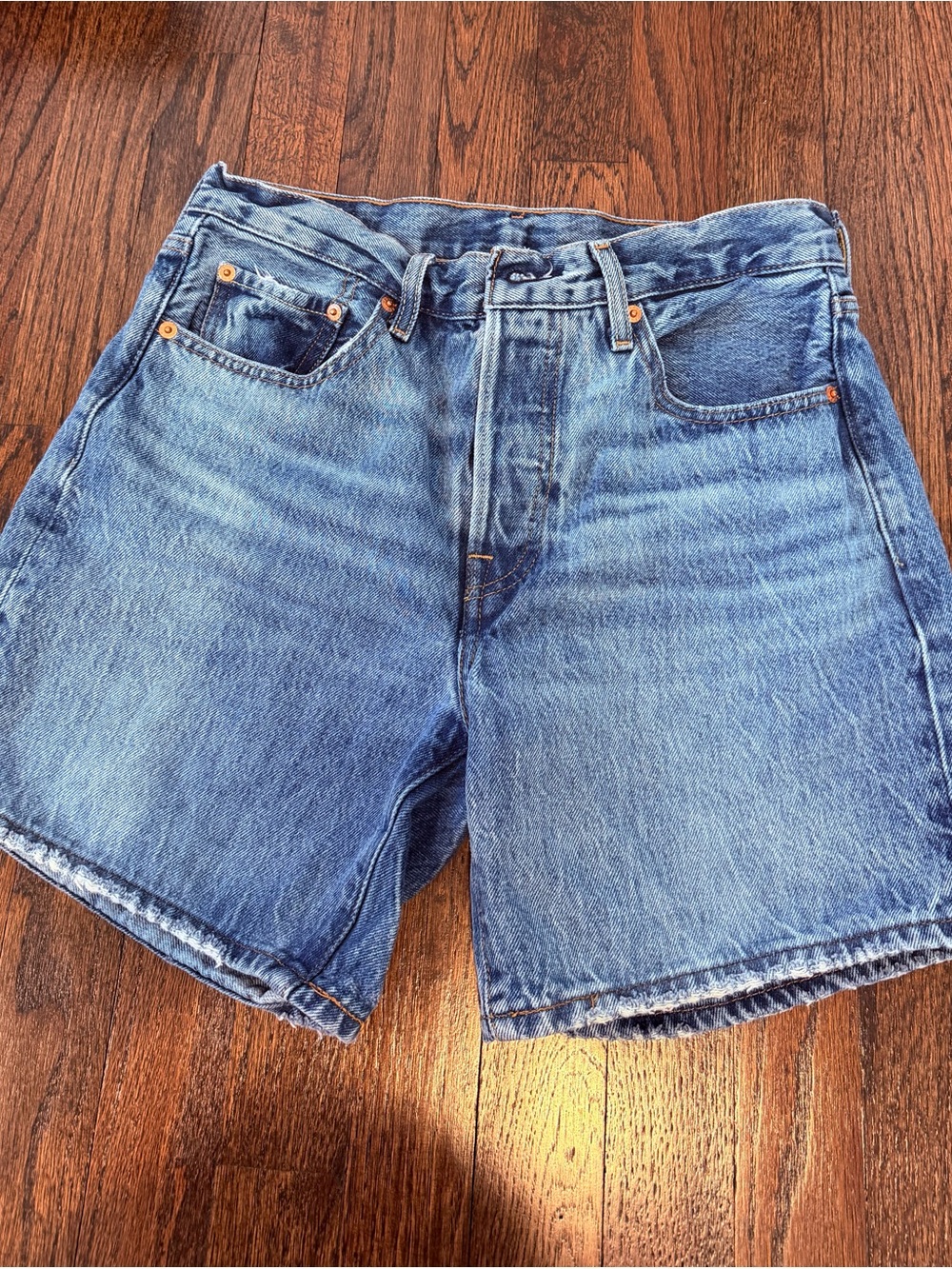 Levi’s 501 Blue Denim Shorts